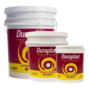 SW Duraplast Exterior/Interior Acrílico Blanco 4/10/20lts.