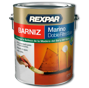 Barniz Rexpar Marino Satinado 4 lts