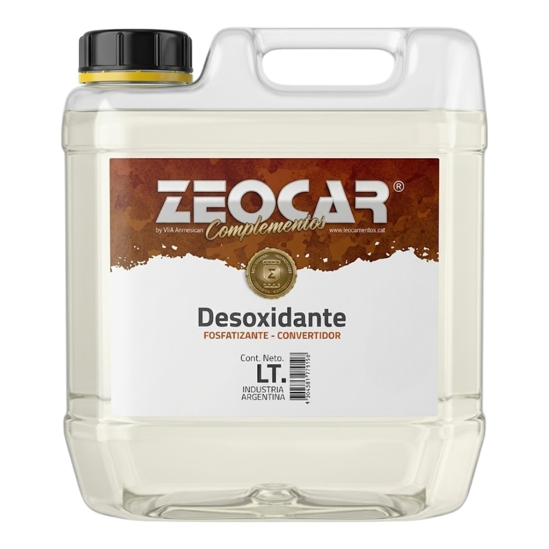 Zeocar Desoxidante 1/5lts - Image 3