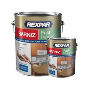 Barniz Fast al agua Rexpar 4lts