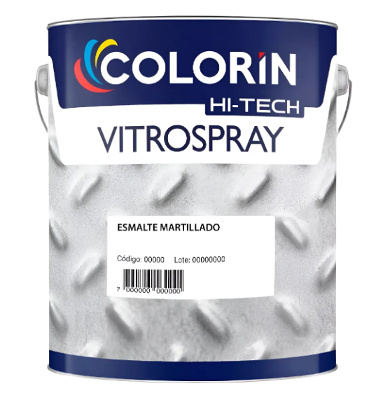 Esmalte Martillado Gris Acero 1 lts