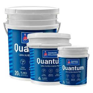 SW Latex Acrilico Interior Mate Quantum 1/4/20lts