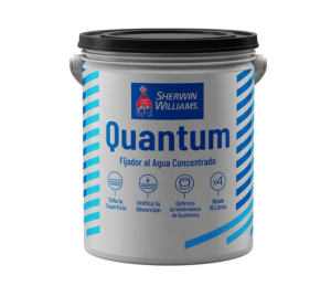 Enduido interior Quantum x 4 lts