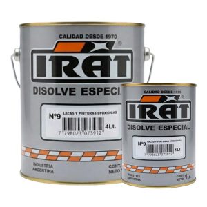 Irat Disolvente Diluyente Epoxi 1/4lts