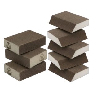 Klinspor esponja abrasiva bloque 4 lados y 45°