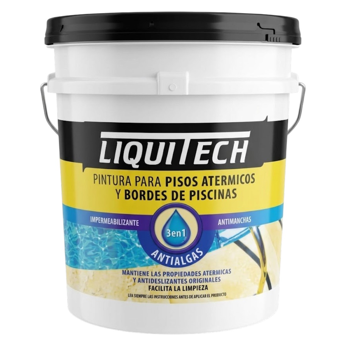 Liquitech Pintura pintura para pisos y bordes piscinas Atérmicos 4/10lts - Image 3