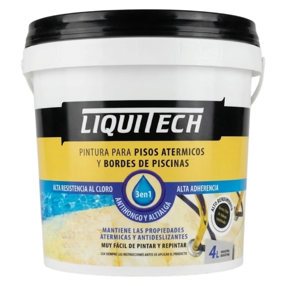 Liquitech Pintura pintura para pisos y bordes piscinas Atérmicos 4/10lts - Image 2