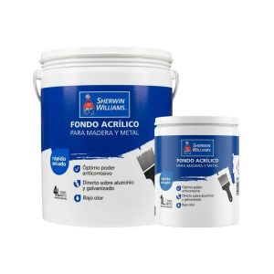 SW Fondo Acrilico para Madera y Metal 1/4Lts