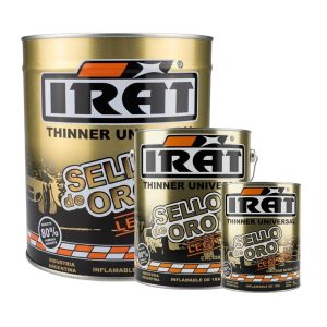 Irat Thinner Universal Sello de Oro Legitimo 1/4/18lts