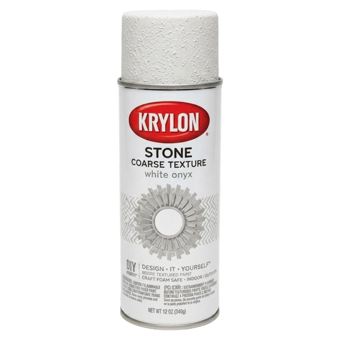 KRYLON ACABADO PIEDRA BLANCO ONIX 340 g