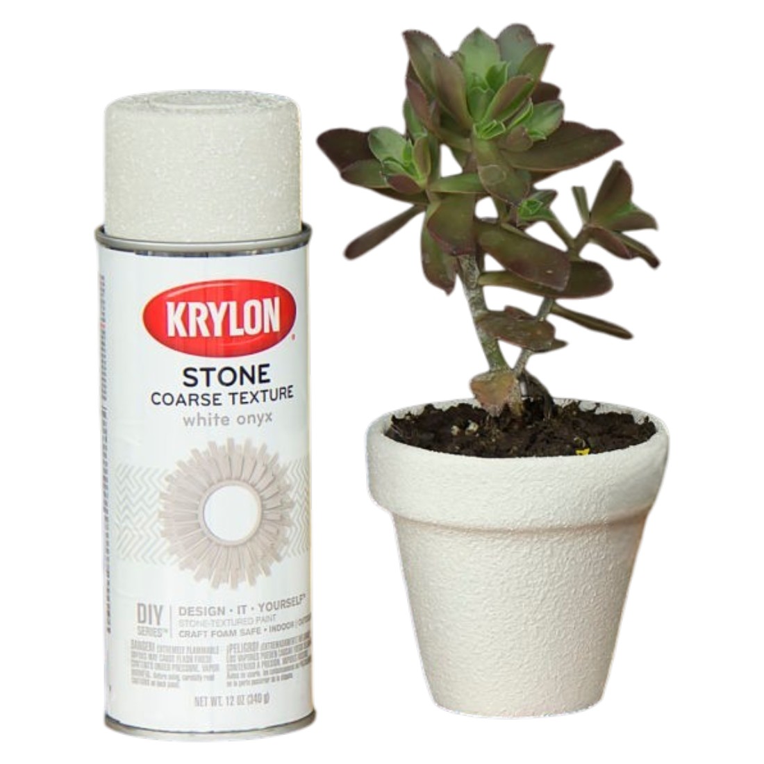 KRYLON ACABADO PIEDRA BLANCO ONIX 340 g - Image 2
