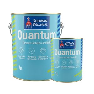 SW Quantum Esmalte Sintetico Blanco Brillante/Satinado 1/4Lts