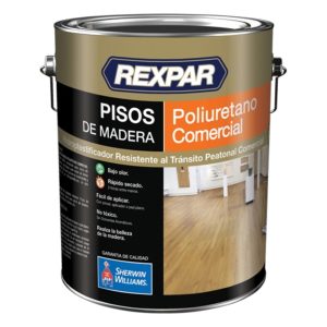 Rexpar Pisos PU Comercial Brillante/Satinado 4lts
